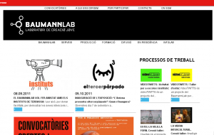 Web de l'espai de creació BaumannLab